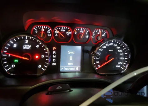 2016 Chevrolet Silverado K1500 Custom из США, поврежденный, VIN 1GCVKPECXGZ384676